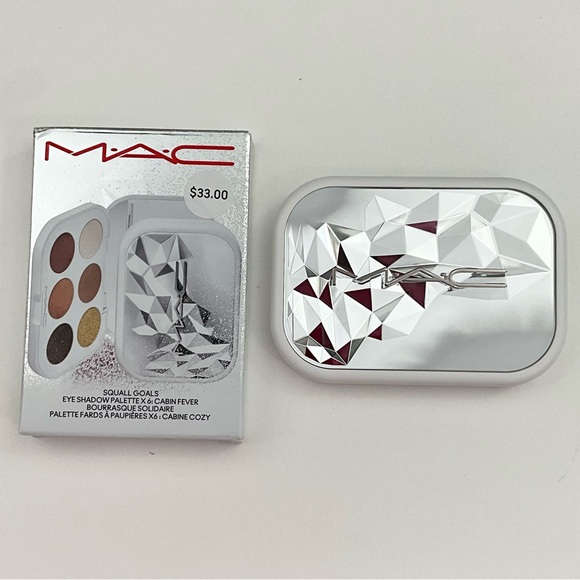 NEW NIB MAC Squall Goals Cabin Fever 6 Eye Shadow Palette Limited Edition - Picture 2 of 3